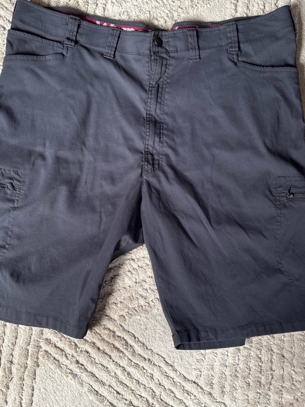 Wrangler Men's Dark Gray Cargo Shorts